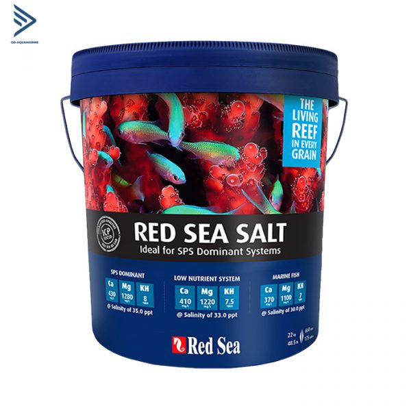 Muối RedSea Salt chứa độ cân bằng sinh học cao với các yếu tố nền tảng : Canxi, Magie, Cacbonat cần thiết cho sự tăng trưởng của san hô. Là sản phẩm lý tưởng cho các bể san hô LPS , SPS