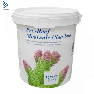 Muối Tropic Marin Pro Reef Salt  chứa tất cả các nguyên tố chính và vi lượng của nước biển nhiệt đới theo tỷ lệ tự nhiên và không có chất phụ gia nhân tạo cũng như nitrat và phốt phát.