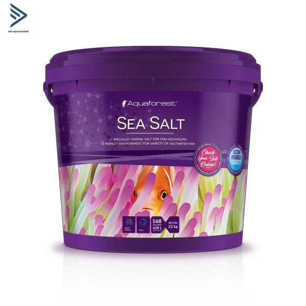 AF Sea Salt  là muối biển tổng hợp hoàn toàn được tạo ra cho san hô nuôi cấy. Công thức được nghiên cứu để tạo điều kiện tốt nhất cho sinh vật biển. Các vi chất dinh dưỡng và các chất dinh dưỡng đa lượng có trong công thức đáp ứng nhu cầu của san hô cho sự tăng trưởng và sắc tố thích hợp. 