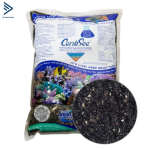 CÁT NỀN CHO BỂ CÁ BIỂN CARIBSEA ARAG-ALIVE HAWAIIWAN BLACK 9KG - CARIBSEA