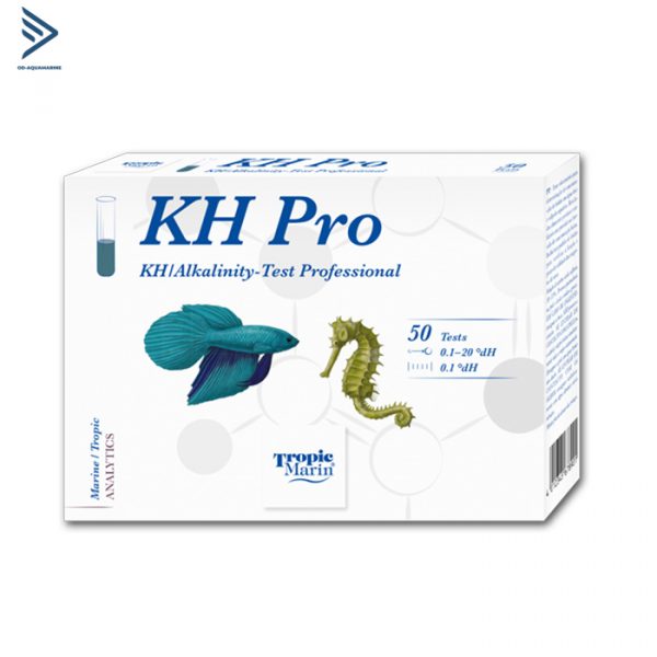 Tropic Marin KH/Alkalinity Professional Testkit - Bộ đo nồng độ KH (độ cứng carbonat) cao cấp cho bể cá cảnh biển