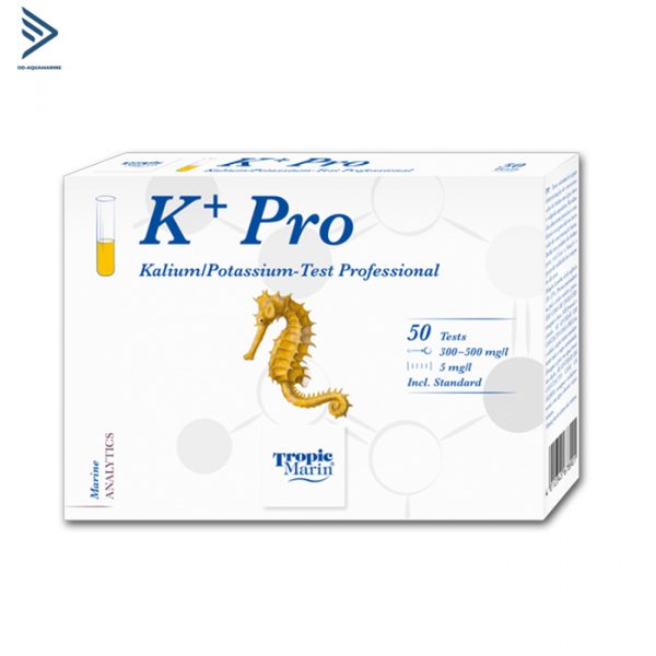 Tropic Marin Potassium (K) Professional Testkit - Bộ đo nồng độ Kali cao cấp cho bể cá cảnh biển