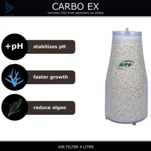 Bộ lọc không khí CO2 cho bể san hô ATI Carbo Ex Air Filter 4L - 3250g granulate