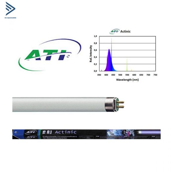 Bóng đèn cho bể san hô T5HO ATI True Actinic 60-90-120-150cm 24-39-54-80Watt