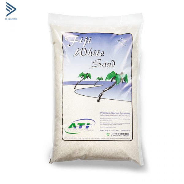 Cát hãng trải nền cho bể cá cảnh biển và san hô ATI Fiji White Sand 9,07kg