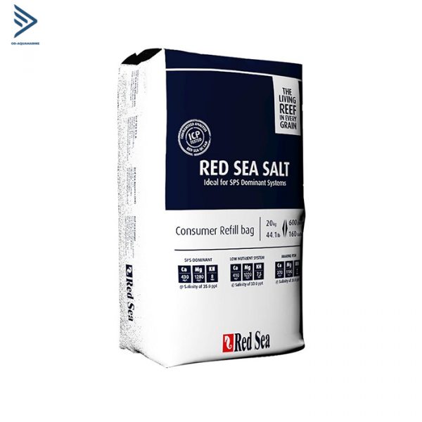 Muối Red Sea Salt chứa độ cân bằng sinh học cao với các yếu tố nền tảng : Canxi, Magie, Cacbonat cần thiết cho sự tăng trưởng của san hô. Là sản phẩm lý tưởng cho các bể san hô LPS , SPS 