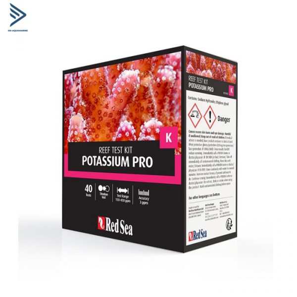 Redsea Potassium Pro Test Kit - Bộ đo nồng độ vi lượng Kali trong bể cá cảnh biển và san hô