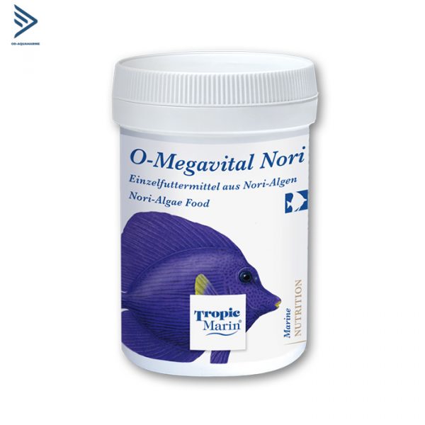 Tropic Marin Omegavital-Nori 17G - Thức ăn rong đỏ dạng lá cao cấp cho cá cảnh biển