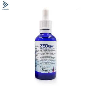 ZEObak chứa một số chủng vi khuẩn, dùng kết hợp với ZEO Food và ZEOStart để xây dựng vi khuẩn sinh vật phù du - được hấp thụ bởi nhiều san hô. Sản phẩm chứa một số chủng vi khuẩn hình thành một chuỗi để giảm các chất không mong muốn.