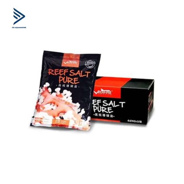 Ruifine Reef Salt Pure là hỗn hợp muối hoàn hảo dành cho san hô LPS được làm bằng hóa chất chất lượng cao sử dụng quy trình sấy và nghiền ở cấp độ phòng thí nghiệm để đảm bảo muối mịn và khô trong quá trình thu mua và triển khai sản xuất được kiểm soát chặt chẽ.