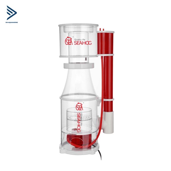 Protein Skimmer Seahog SW200S  – Máy tách bọt phù hợp cho những hồ có thể tích từ 800-1500L nước.  Sản phẩm dễ dàng tháo lắp, vận hành đơn giản. Kích thước: 22x31x56cm Lưu lượng: 3500l/h Nguồn điện: 24V/32W Phù hợp bể 800-1500L